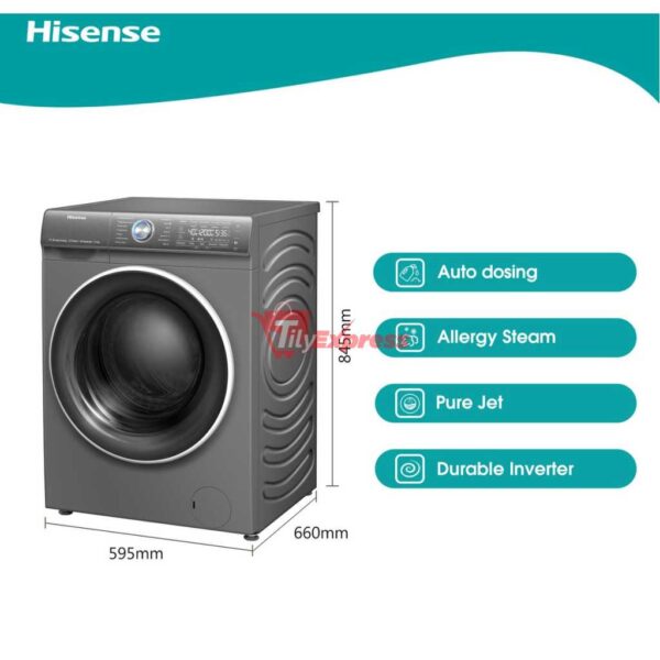 Hisense 12kg Front Loader Washing Machine - Image 2